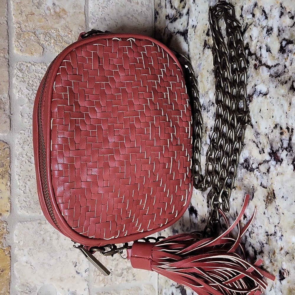 Anthropologie Woven Braided Bag